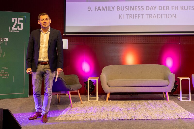Thomas Baumann als Speaker beim 9. Family Business Day an der FH Kufstein Tirol