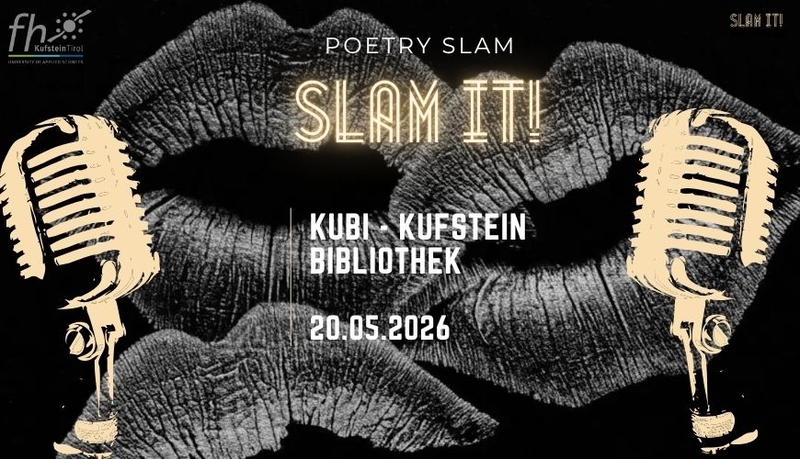 Poetry Slam von Studierenden organisiert - Slam it!