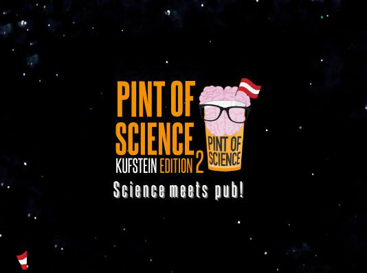 PoS Sujet | © Pint of Science Austria Popcorntüte mit Brille | © Pint of Science Austria