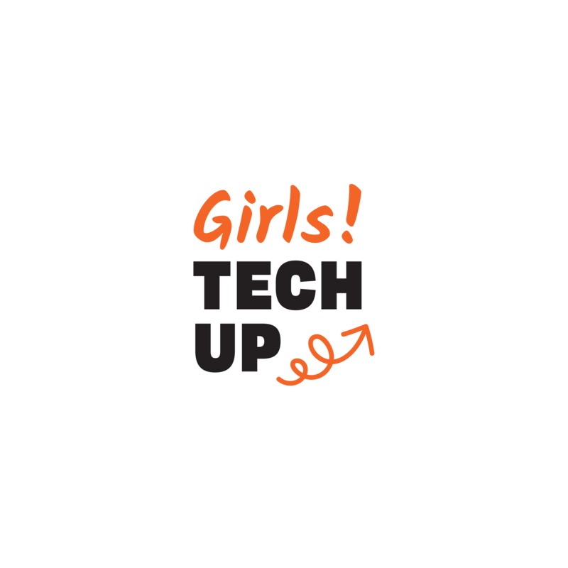 Schriftzug der Girls! Tech UP