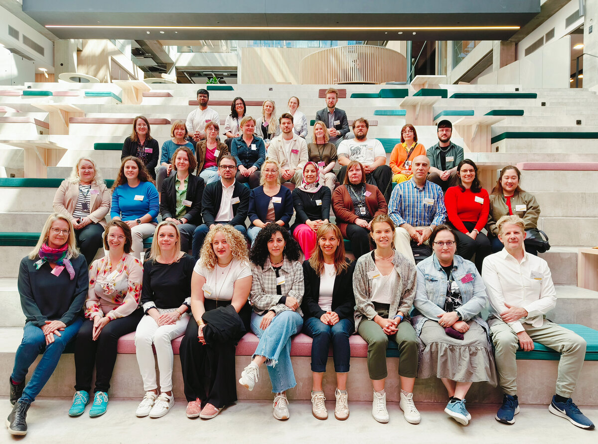 erasmus-staff-mobility-turku-university | © Turku UAS Gruppe internationaler Kolleg:innen bei der Erasmus+ Staff Mobility an der Turku University of Applied Sciences. | © Turku UAS