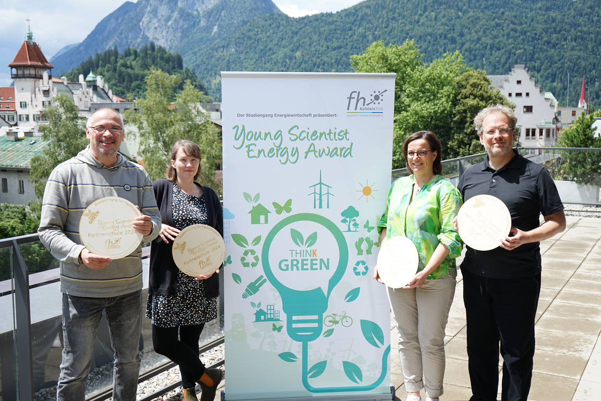 young-scientist-energy-award-jury-2024 | © FH Kufstein Tirol Juror:innen des Young Scientist Energy Award 2024 | © FH Kufstein Tirol