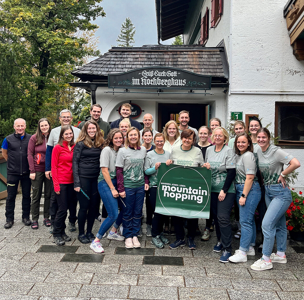 mountain hopping Gruppenfoto | © FH Kufstein Tirol Gruppenfoto mit allen Teilnehmenden | © FH Kufstein Tirol