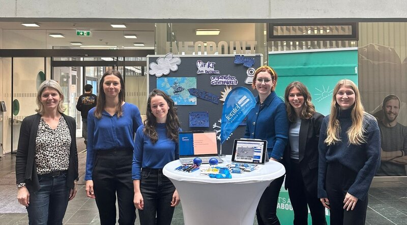Praxisprojektgruppe Feratel auf der Expo 2025 der FH Kufstein Tirol | © FH Kufstein Tirol
