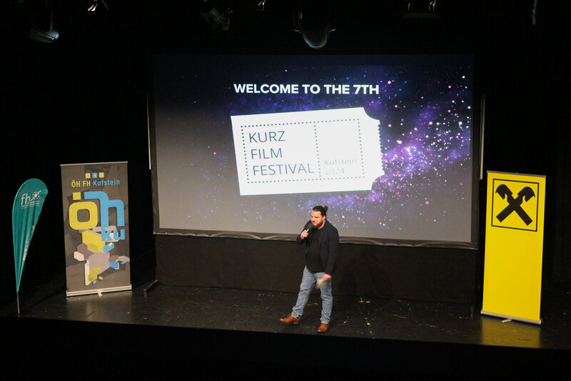 Welcoming words to audience (Lukas Embacher)