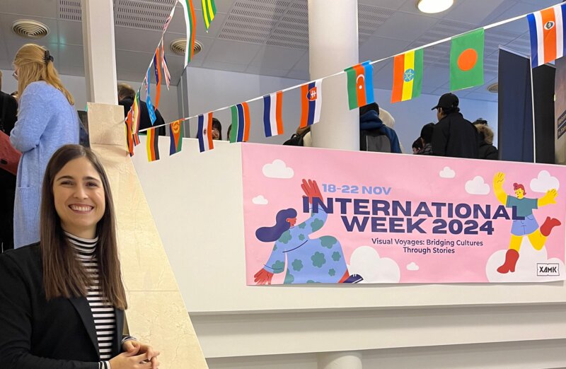 Bild von der International Week in Finnland