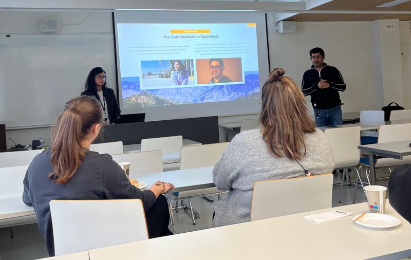 Vortrag bei der Staff-Mobility in Finnland