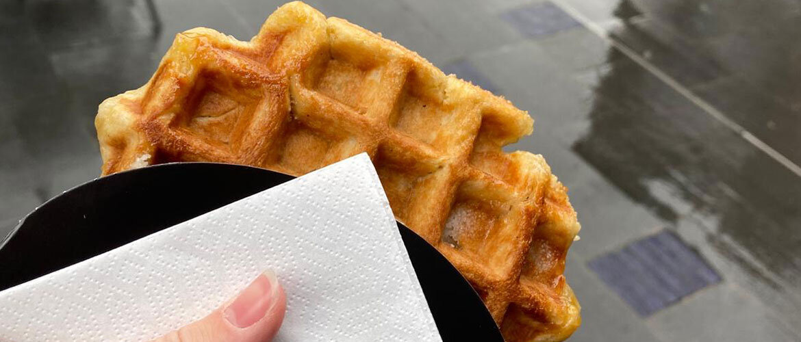 Belgische_Waffel | © Nina Furxer Belgische Waffelspezialität. | © Nina Furxer