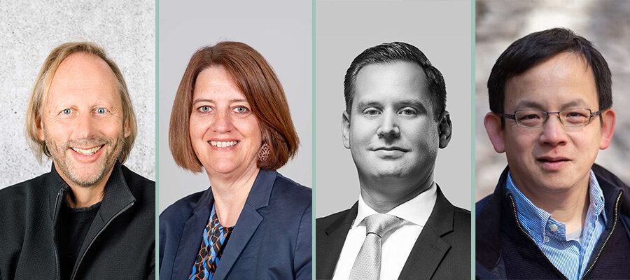 © privat Dr. Markus W. Exler, Kufstein, Gabriele Schiemer, Dr. Alexander Jaroschinsky und Felix Lee | © privat