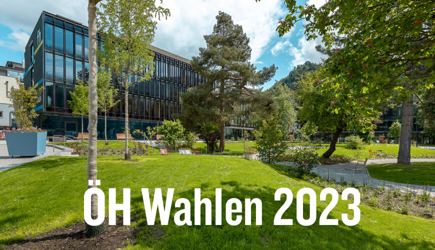Die ÖH Wahlen 2023 finden von 9.-11. Mai 2023 statt, wahlberechtigt sind alle Studierenden der FH Kufstein Tirol. Die Beantragung einer Wahlkarte wird empfohlen - bitte beachten Sie die Fristen!