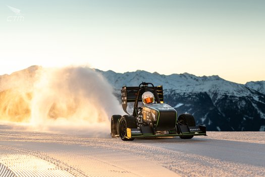 Entdecke das Formula E-Auto von Campus Tirol Motorsport.