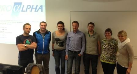 Teilnehmer des proAlpha Schulungsangebotes an der FH-Kufstein Tirol  