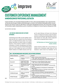 Customer Experience Management - Kundenerlebnisse professionell gestalten