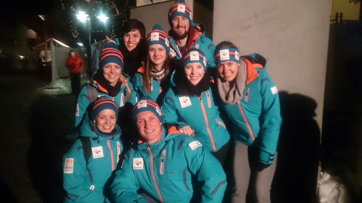 Das SKVM Team beim Europäischen Olympischen Jugendfestival 2015